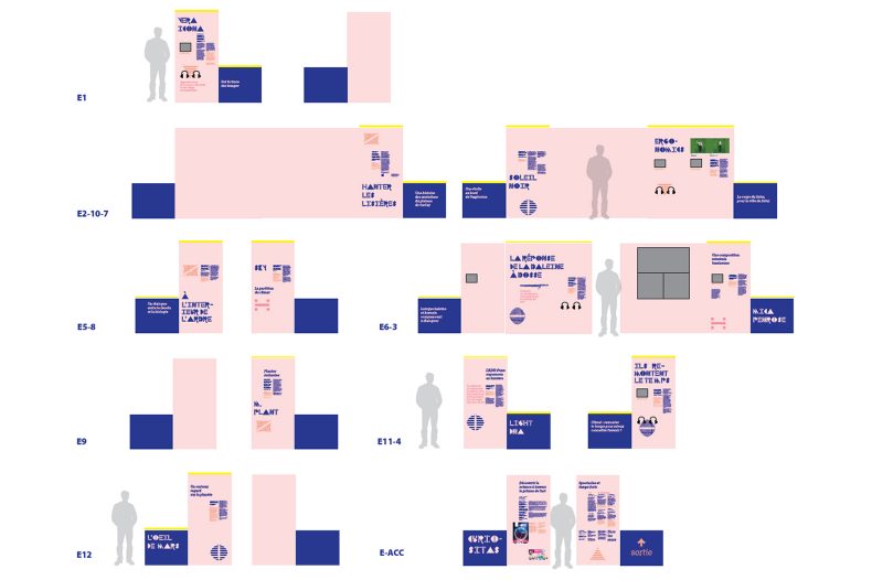 Scénographie événementielle pour l'université Paris Saclay